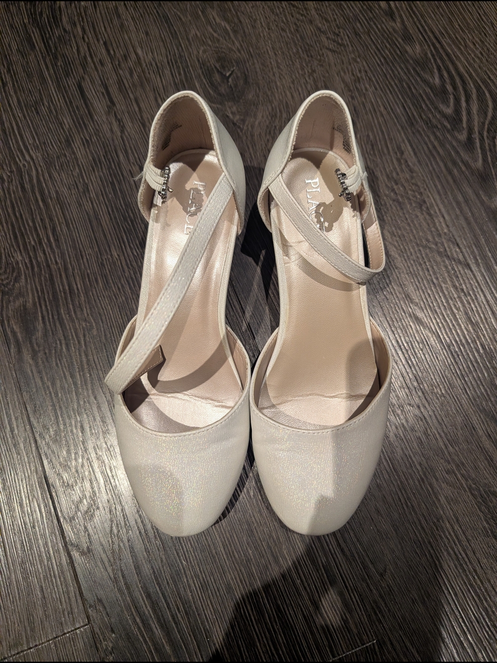Girls Mary Jane Heels with Ankle Strap